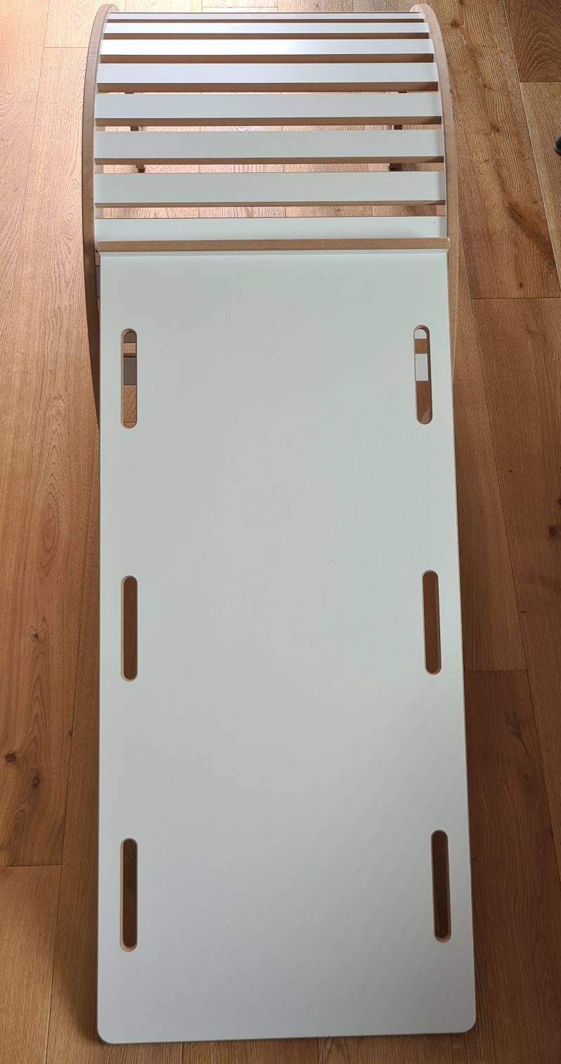 3w1 bujak Montessori, blat, zjeżdżalnia + krzesełko Tupti Wood