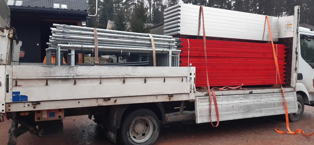 Najtańsze Rusztowanie elewacyjne Rusztowania typ Plettac 250 m2