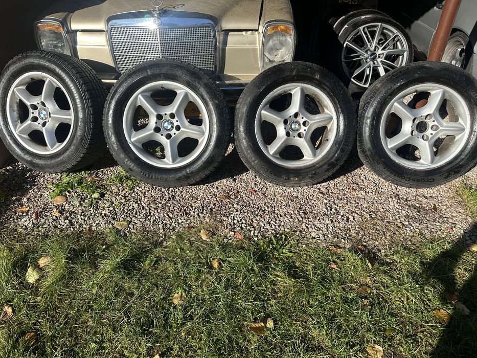 Koła felgi opony zimowe continentale bmw x3 x5 235/65r17 5x120