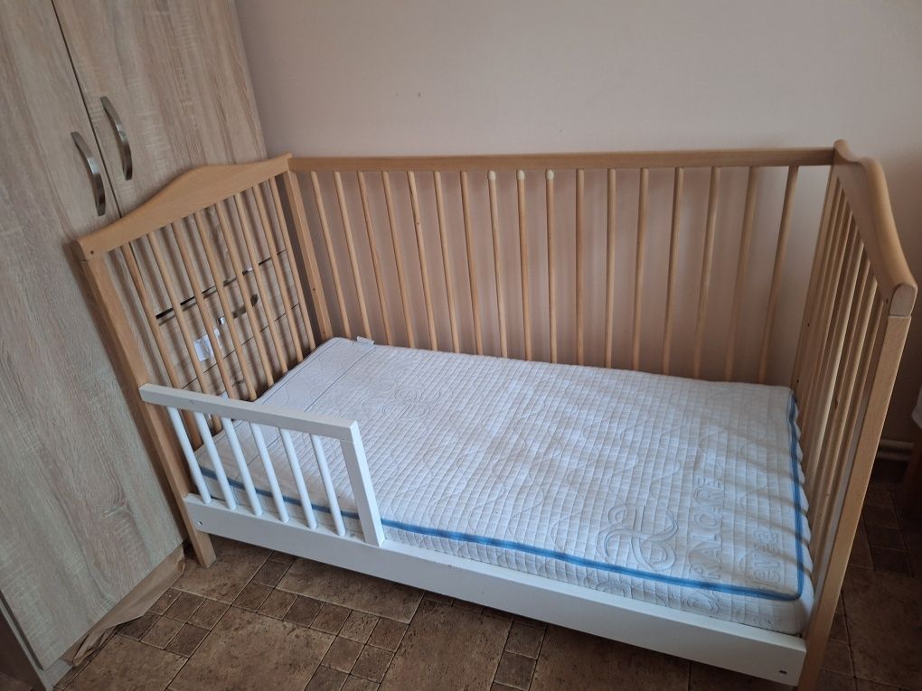 Łóżeczko 120x60 dziecięce z materacem