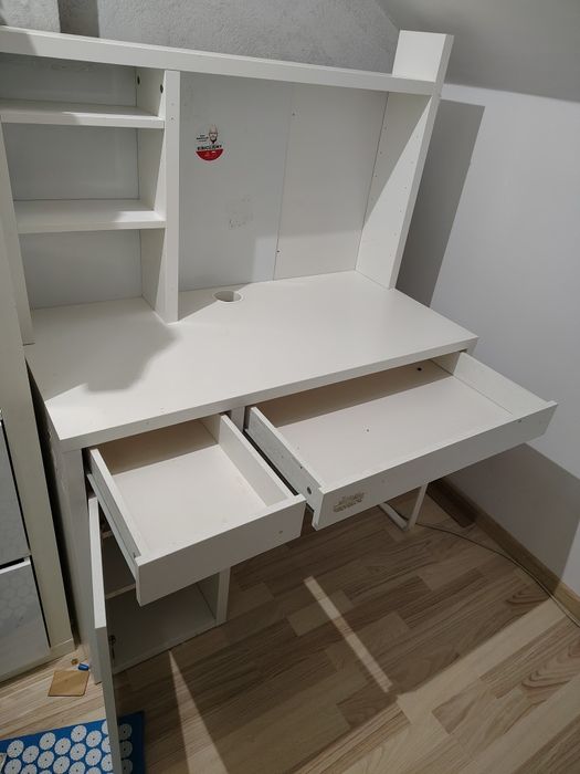Biurko ikea Mickey z nadstawką