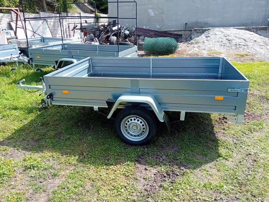 Nowa przyczepa samochodowa FRACHT 250x150 .Dostępne wszystkie rozmiary