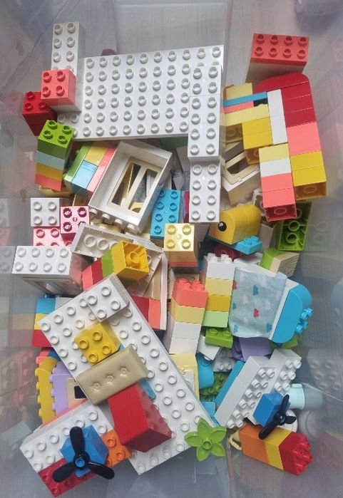 3 zestawy duży domek lego duplo