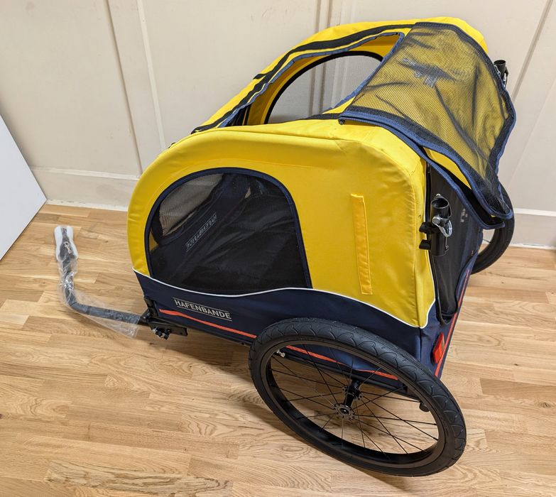 Hafenbande Przyczepka Rowerowa Jogger 2w1 Cabby L dla Psa do 45Kg DUŻA