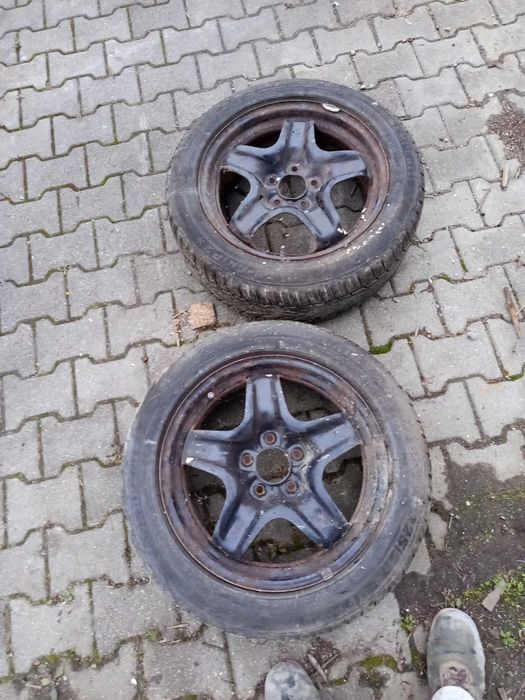 Opony zimowe z  felgami 17