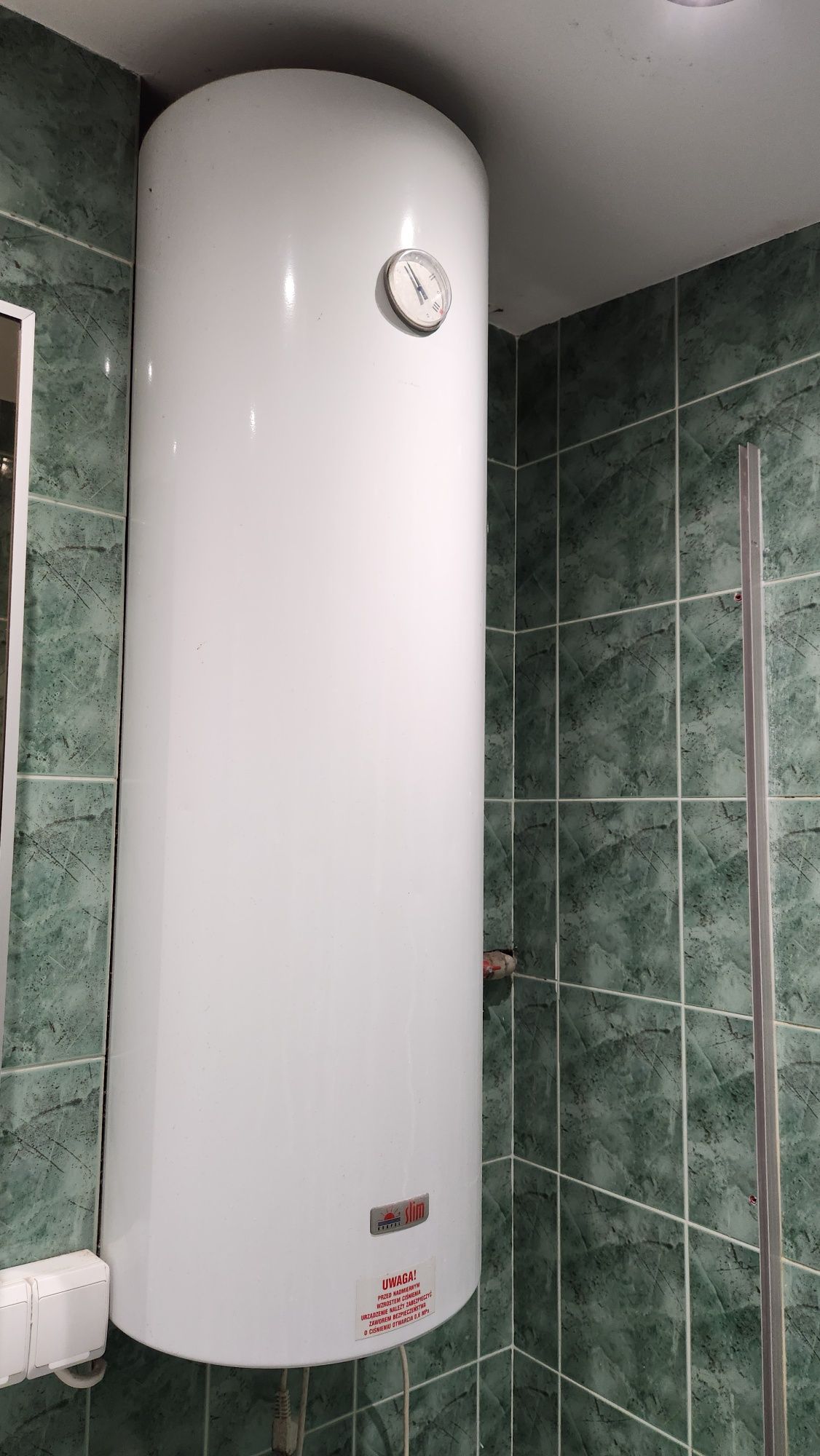 Bojler slim 100L sprawny zdemontowany Kospel