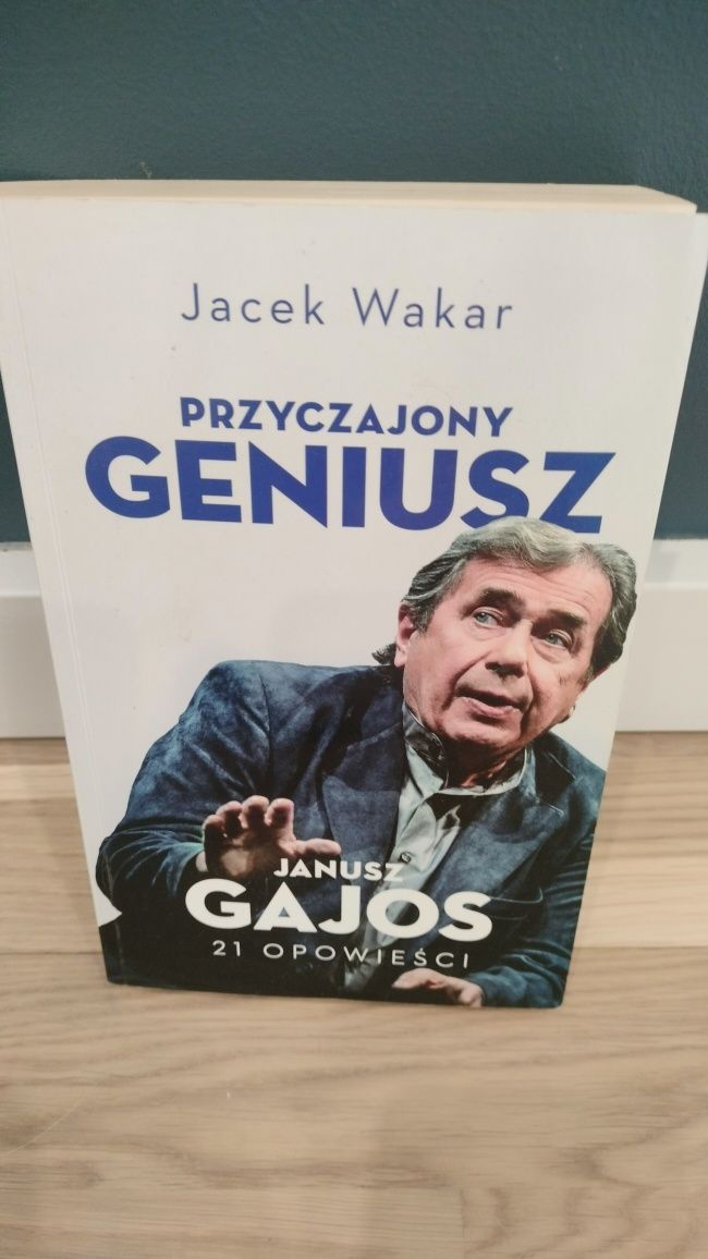 Książka Przyczajony Geniusz Janusz Gajos autor Jacek Wakar