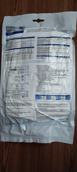 Комбінезон одноразовий Chemsplash Pro 63
