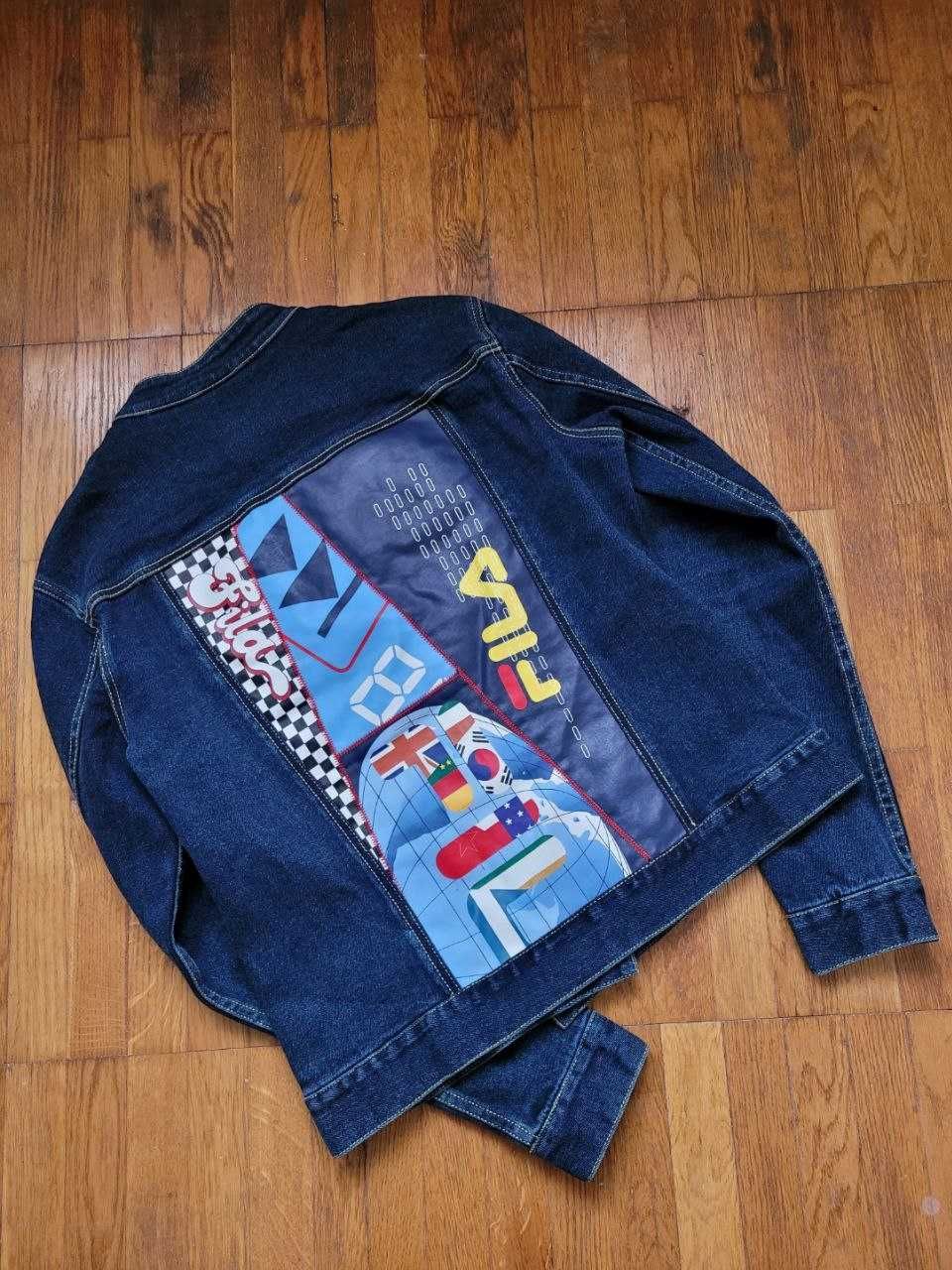 Джинсовая куртка джинсовка Fila levis denim