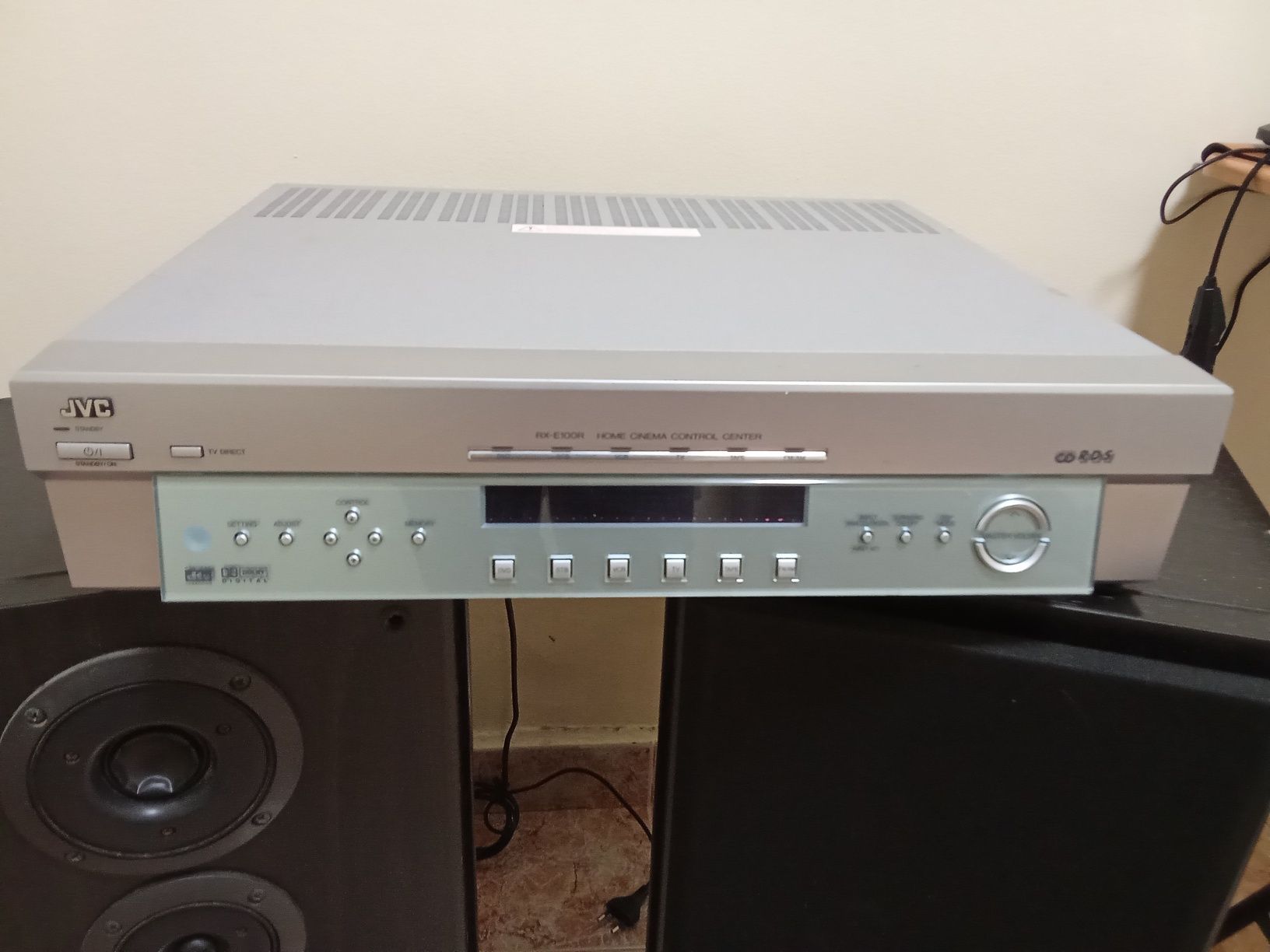 Amplificador jvc+colunas Pioneer