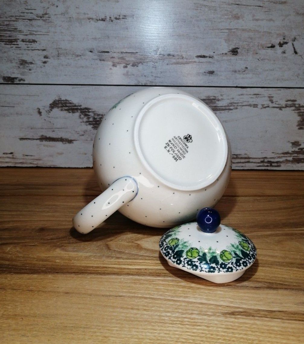 *Czajnik imbryk ceramiczny 1,2 L Ceramika Bolesławiec