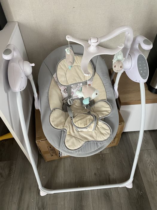 Мобіль шизлонг качеля дитяча