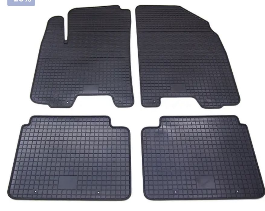 Автоковрики Daewoo Lanos Sens ZAZ Ланос Сенс Chevrolet Aveo Lacetti