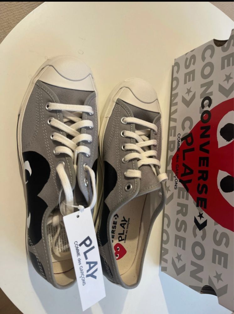 Ténis Converse Play Comme dês Garçons, unisex