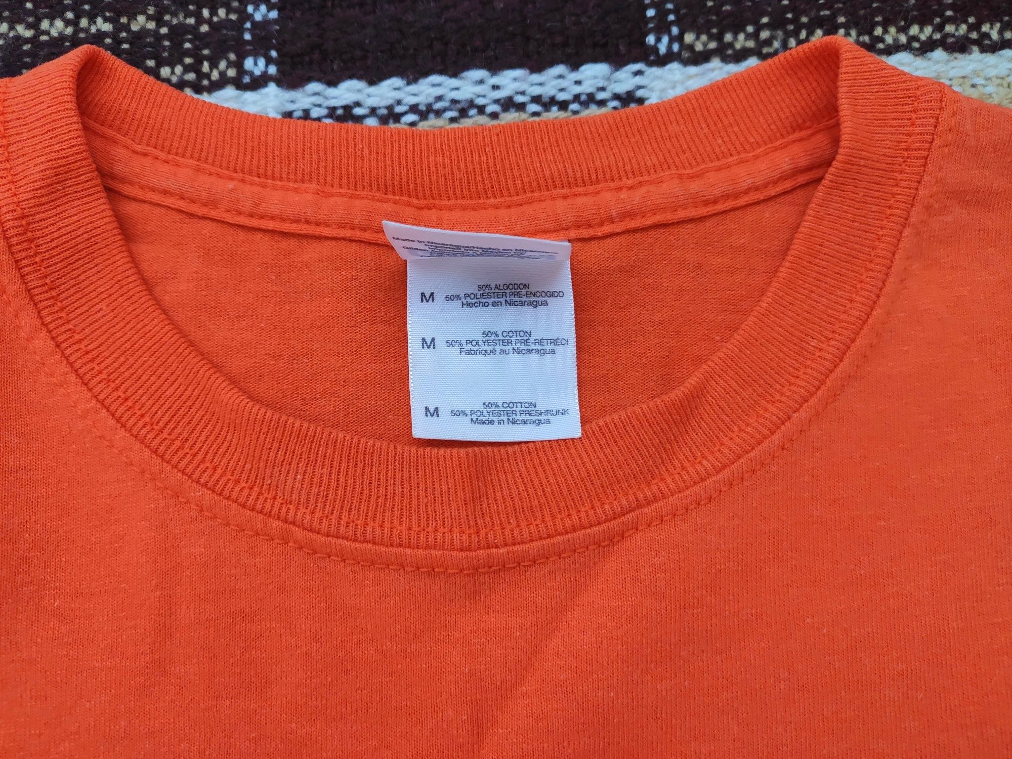 Koszulka T-shirt Pomarańczowa M