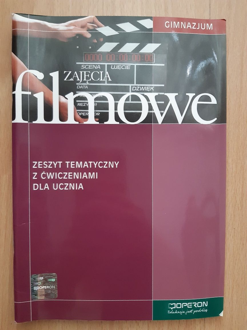 Zajęcia filmowe zeszyt ćwiczeń