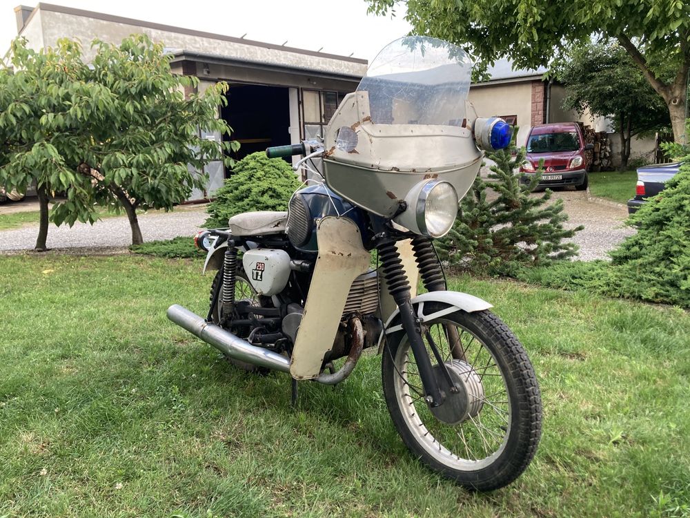 MZ TS 250 Oryginalna Milicyjna sprawna