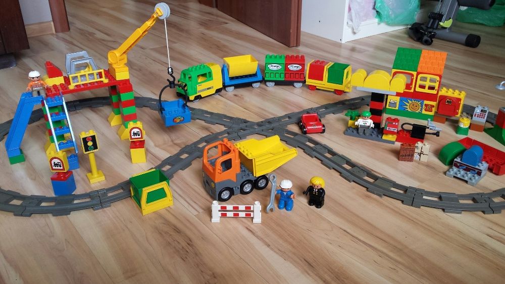 Lego Duplo Pociąg Kolejka - Lokomotywa Nowa Zębatka TOP