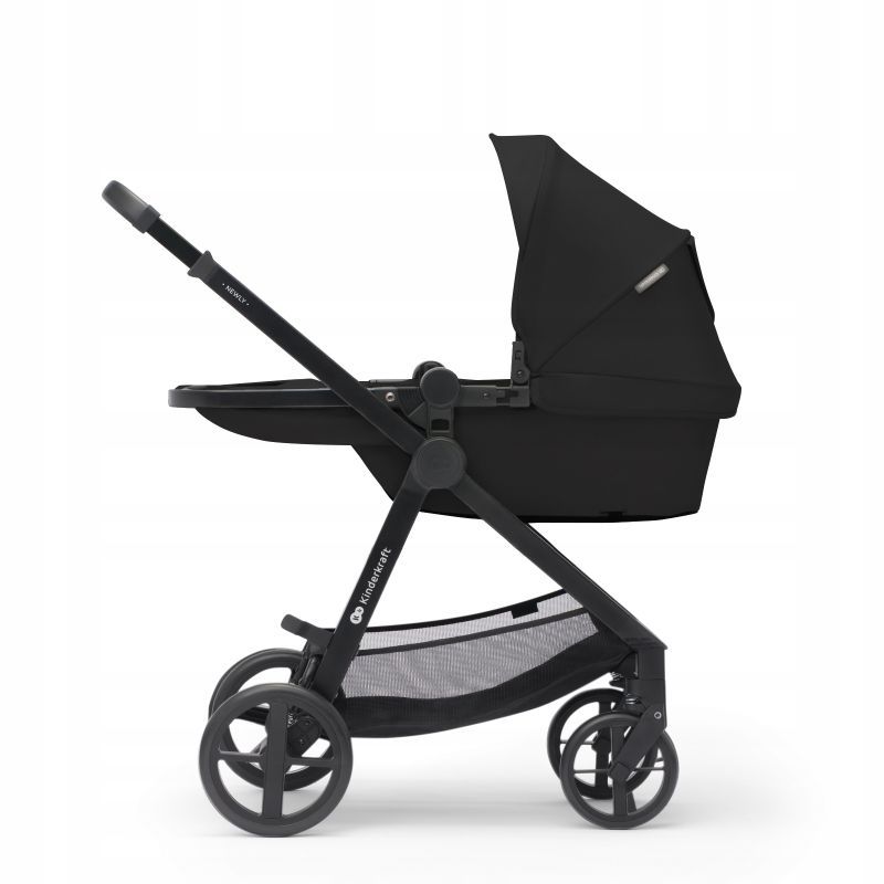 Wózek wielofunkcyjny 3w1 Kinderkraft Newly black