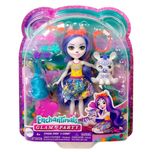Enchantimals Glam party Гламурні зачіски Зебри Земіри HNV28