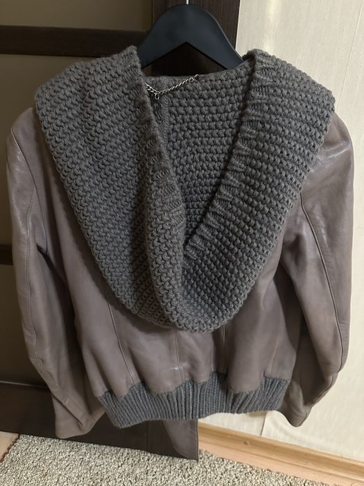 Кожаная  куртка Punto ращмер С -М