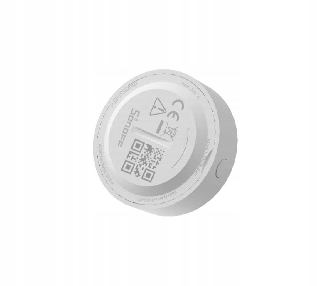 Czujnik temperatury i wilgotności Zigbee Czujnik OTA SONOFF Sensor