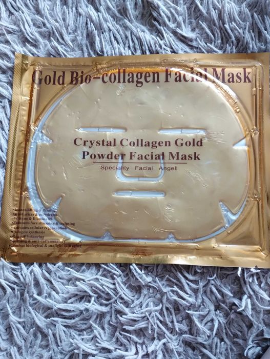 Маска для обличчя біо-колагенова з золотом Crystal Collagen GoldPowder