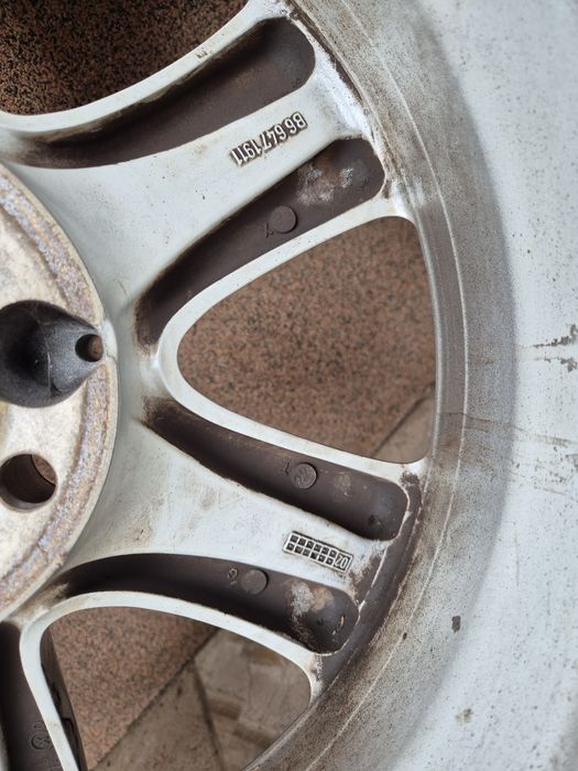 Mercedes Germany 5*112 r16 + резина титани мерседес диски легкосплавні