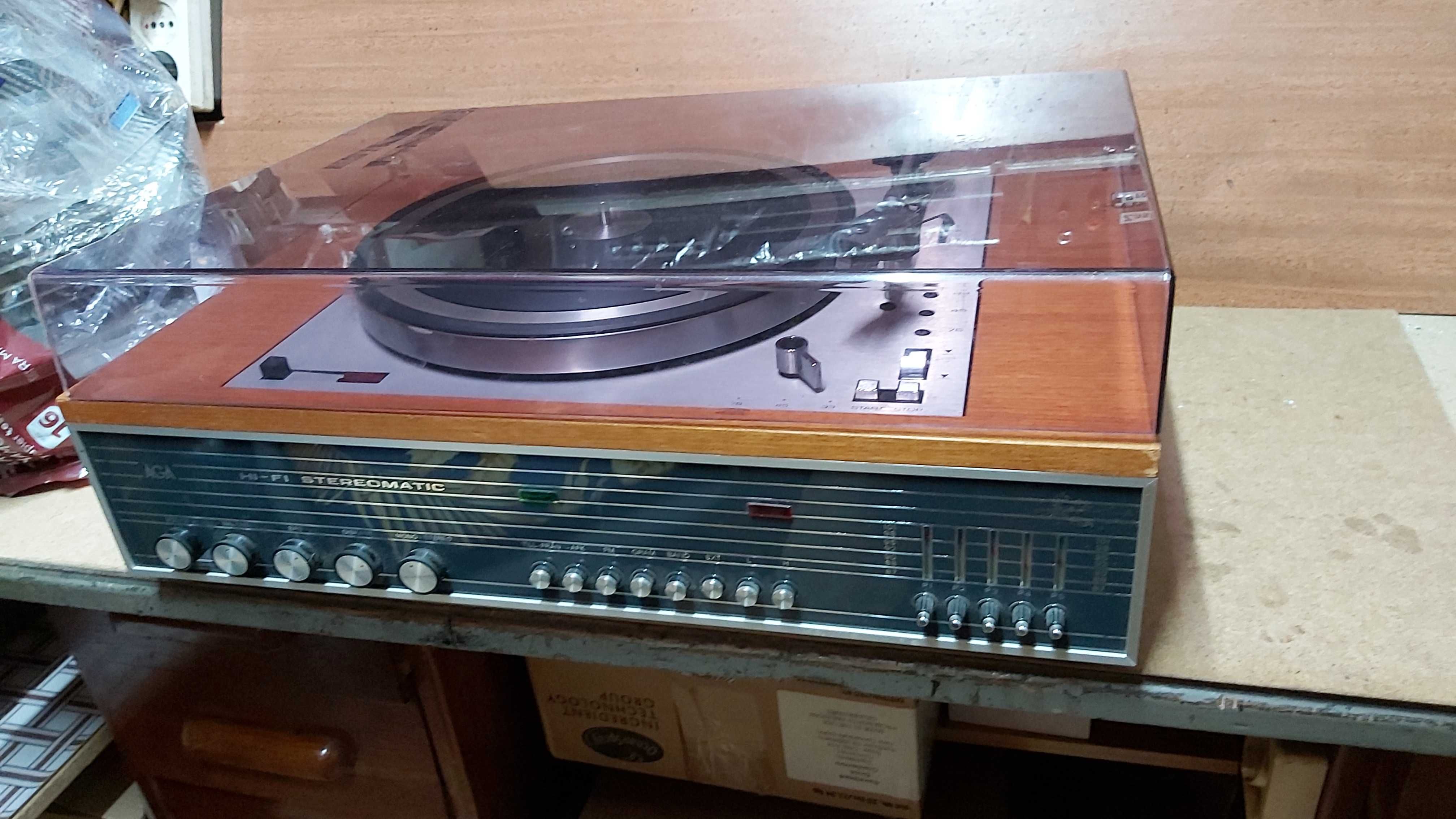 gramofon aga 9865 szwedzki uszkodzony