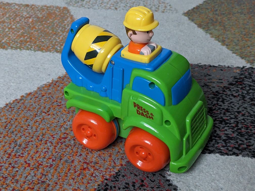 Zabawka samochodzik - betoniarka