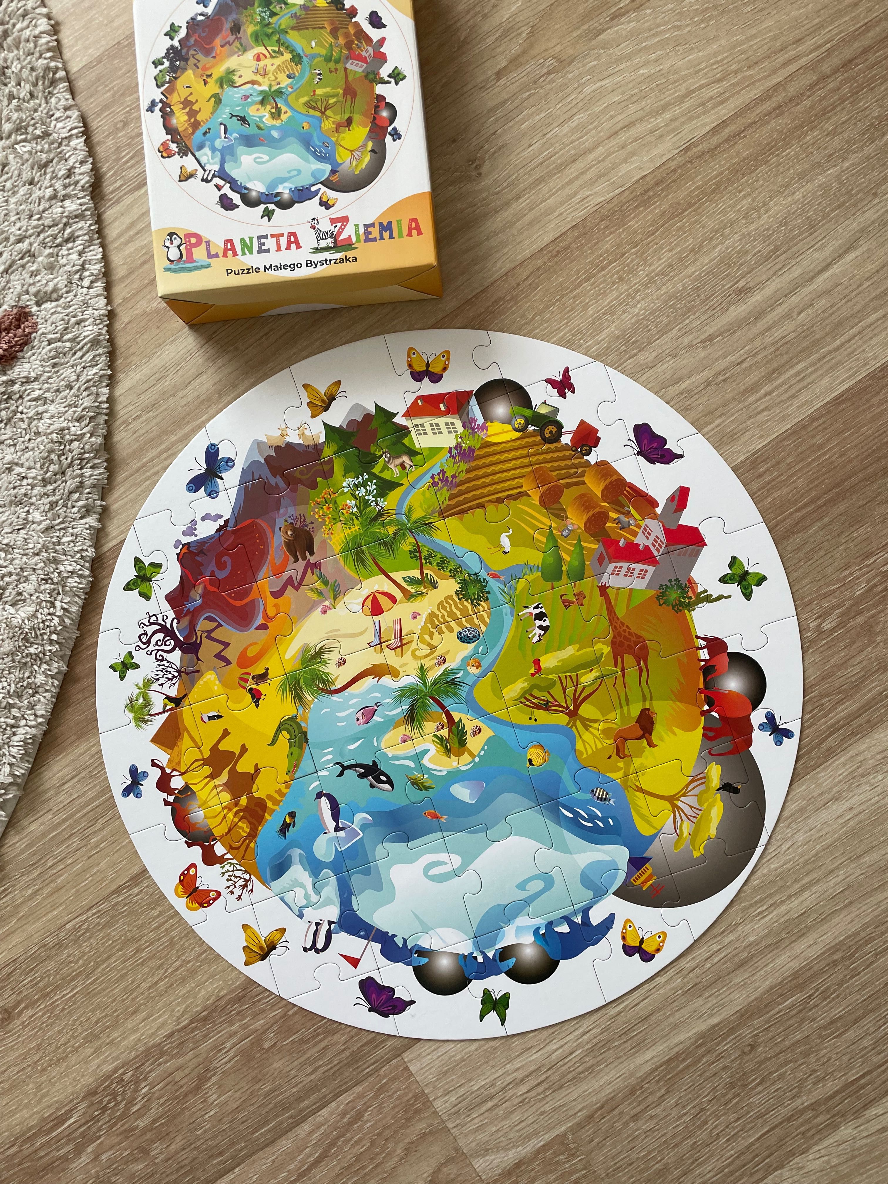 Puzzle Bajka - Planeta Ziemia