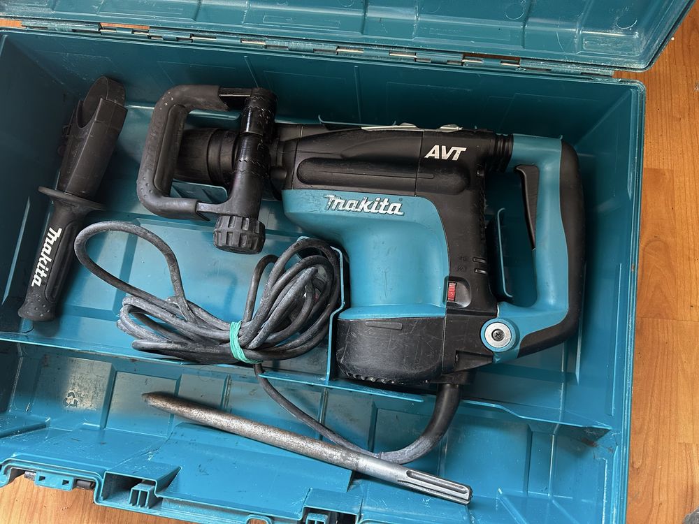 Młotowiertarka Makita HR4001c Zestaw Dłuto