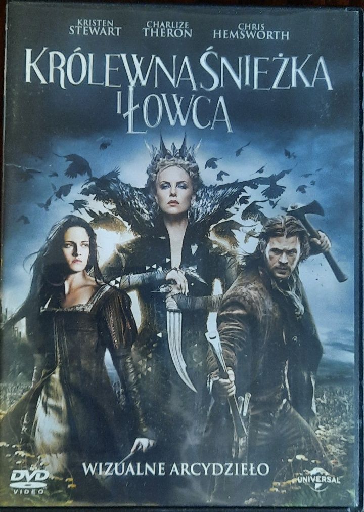 2 dvd Królewna Śnieżka i łowca