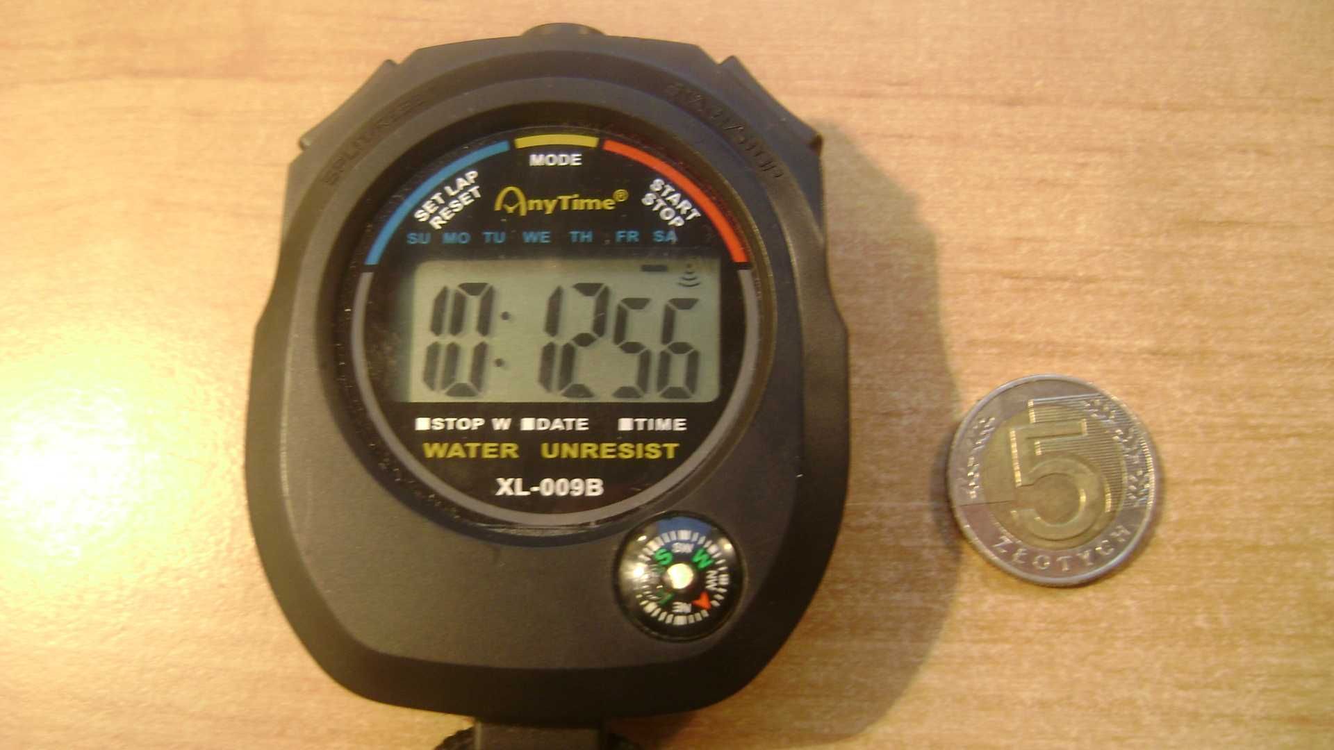 Starocie z PRL - Zegarek = Stoper na baterię na chodzie