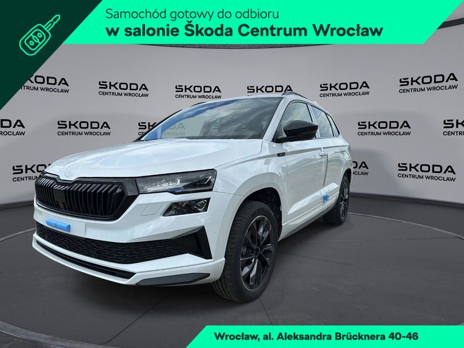 Skoda Karoq Sportline 1,5 TSI 150KM/DSG/Hak /2025/Rabat 6.000 zł