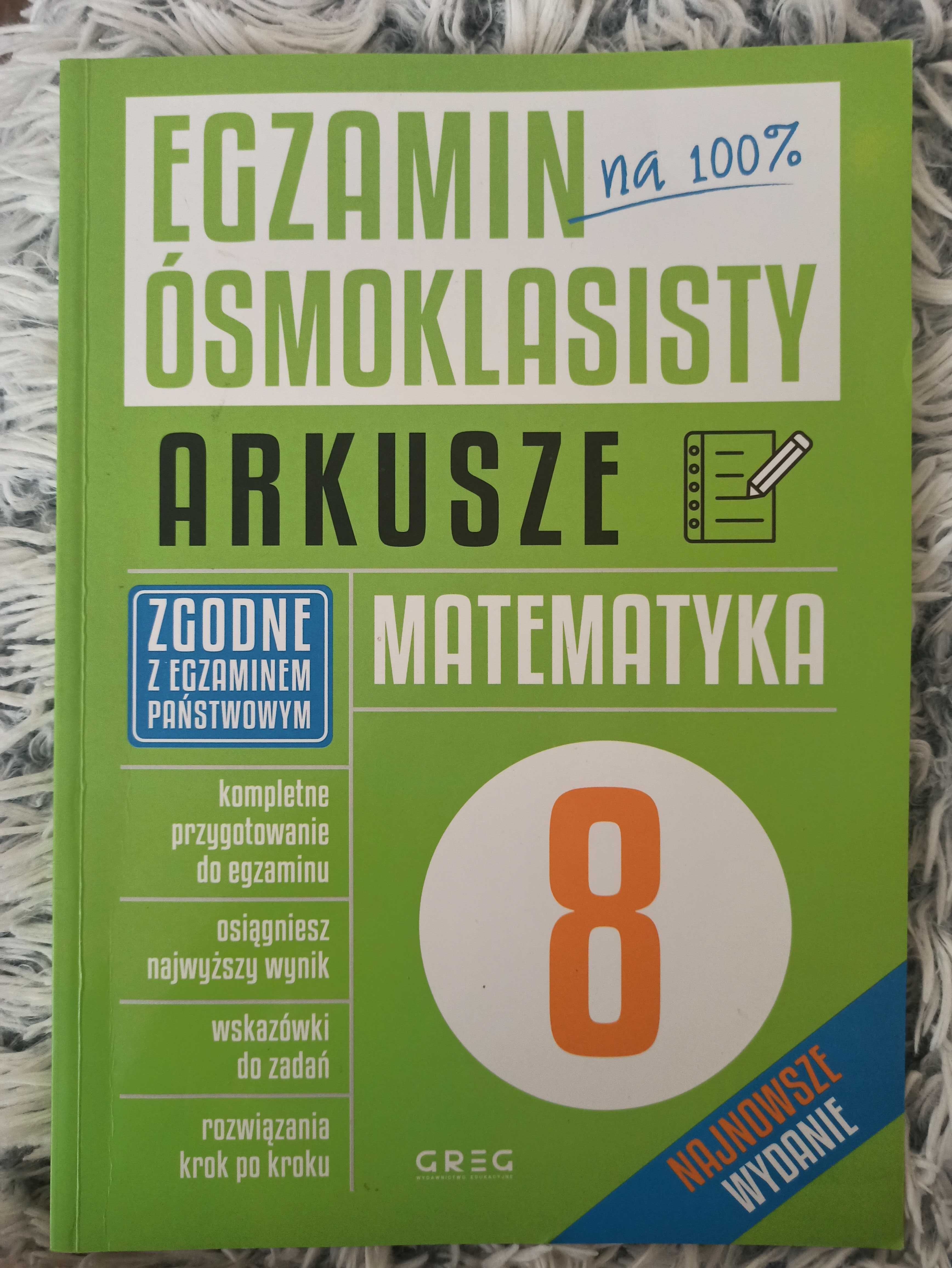 Repetytorium matematyka Egzamin ósmoklasisty