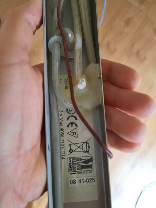 Lampa wisząca potrójna