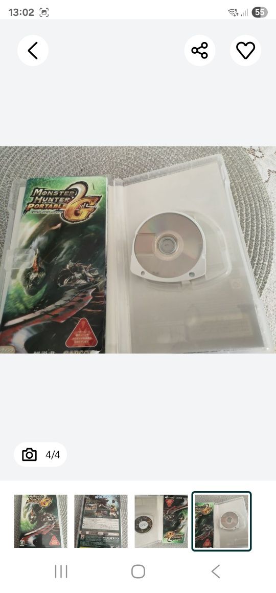 Monster Hunter gra na psp