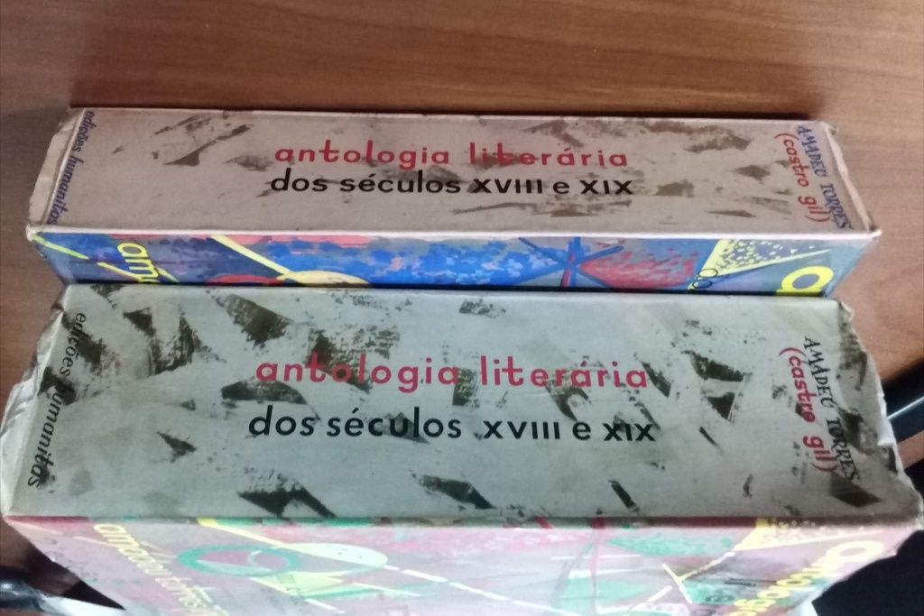Antologia Literária dos Séc XVIII e XIX (2 volumes) - Amadeu Torres(Ca