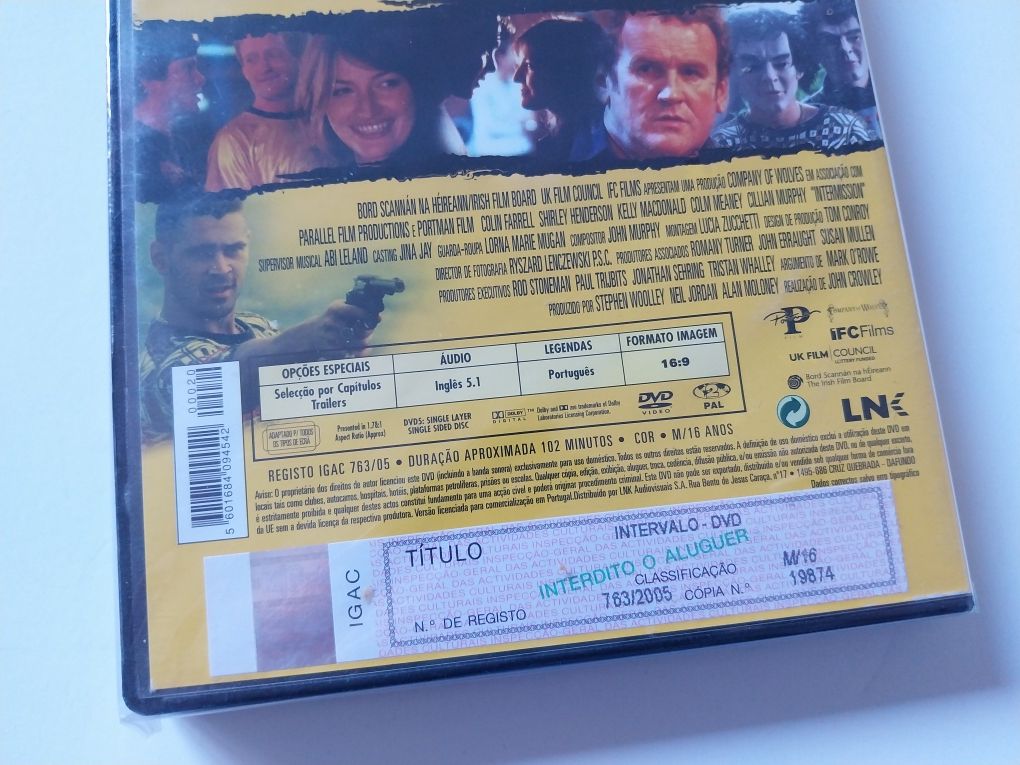 Intervalo Intermission - John Crowley - Collin Farrell, Cillian Murphy