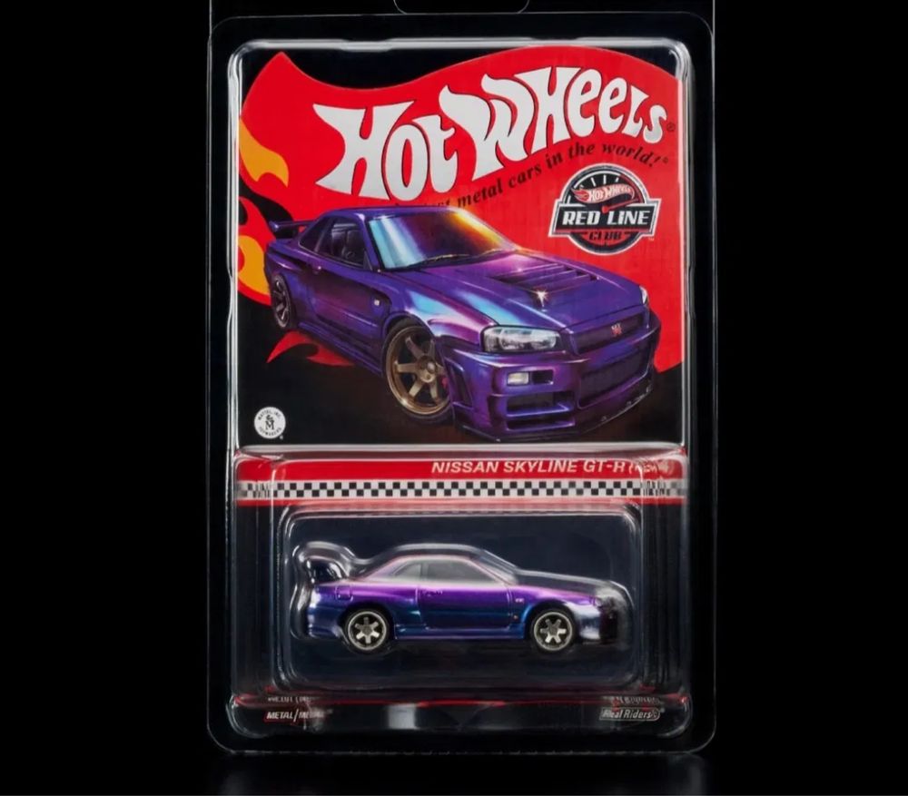 Nissan skyline r34 hot wheels rlc