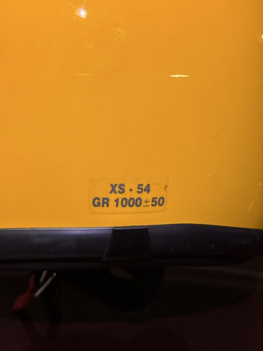 Capacete DMD amarelo xs