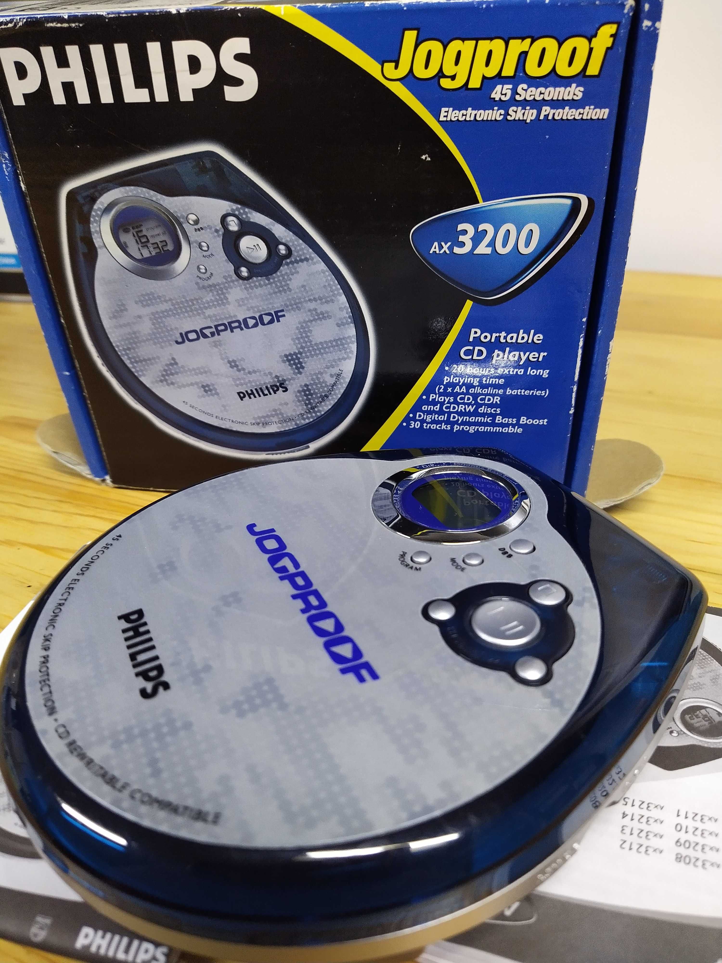 NOWY Discman Philips Jogproof  AX3200/00C