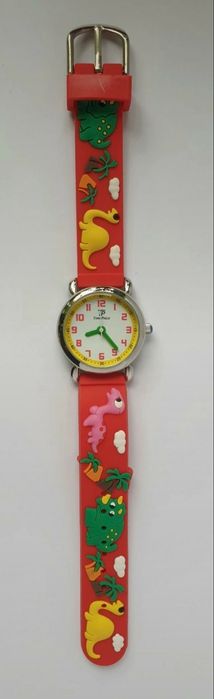 Zegarek TP Time Piece dla dziecka dinozaury kwarc