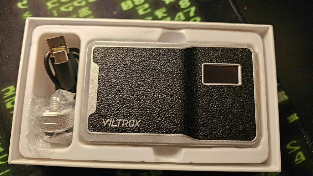 Viltrox Retro 08X - Luz LED para Vídeo e Fotos / Caixa de Leds
