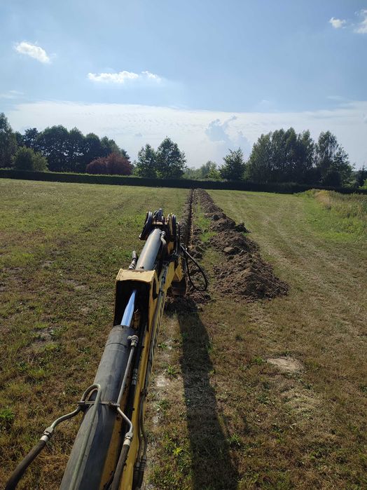 Koparko- ładowarka wynajem koparka ładowarka