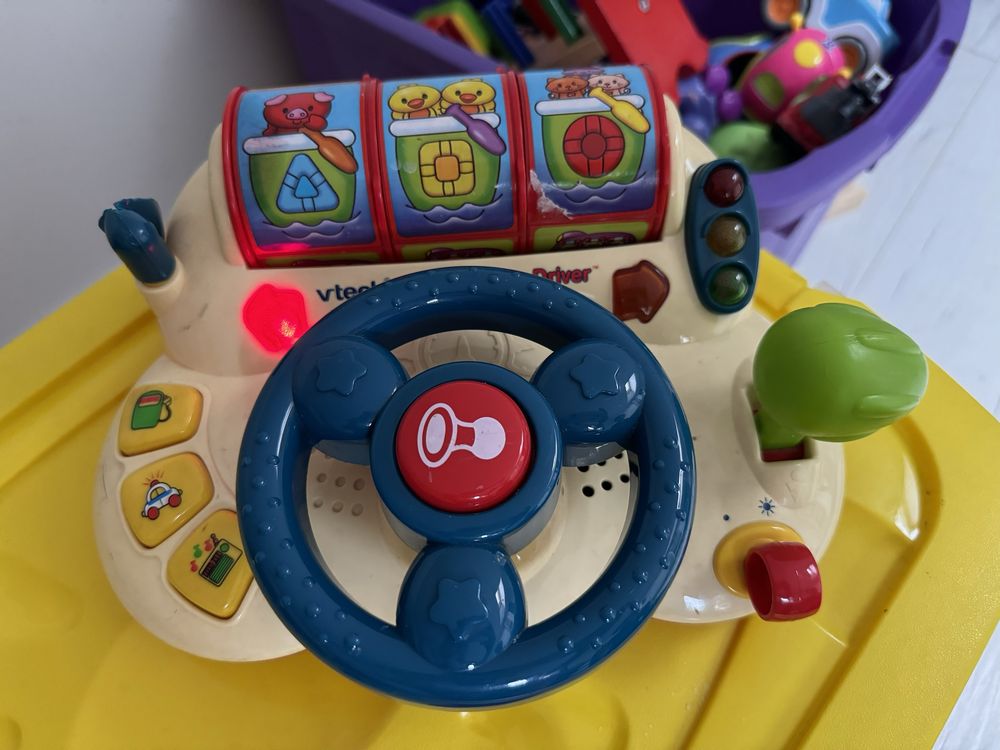 VTECH Kierownica interaktywna SYMULATOR JAZDY UCZY