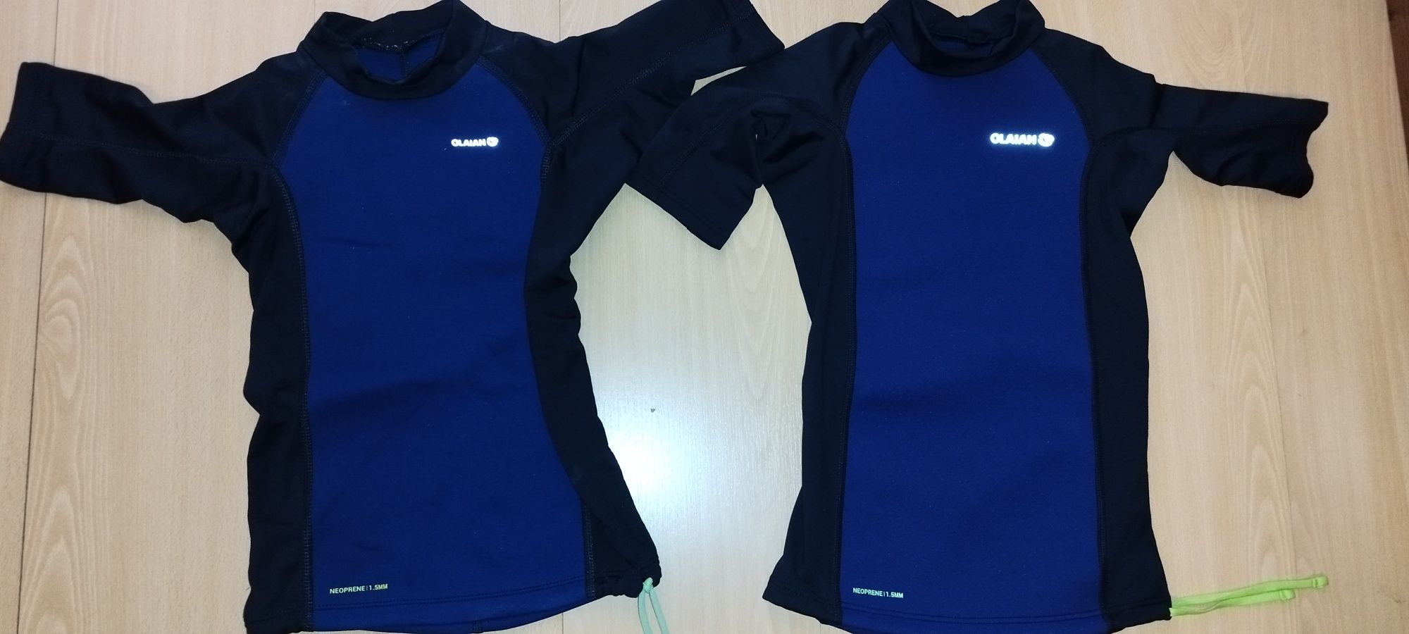 Camisolas / calções proteção 50 neoprene Nabajii e Olaian Menino