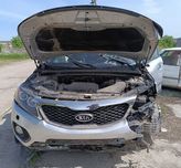 Кузов Kia Sorento 2010 2.2 дизель, серый цвет Разборка KIA Sorento II