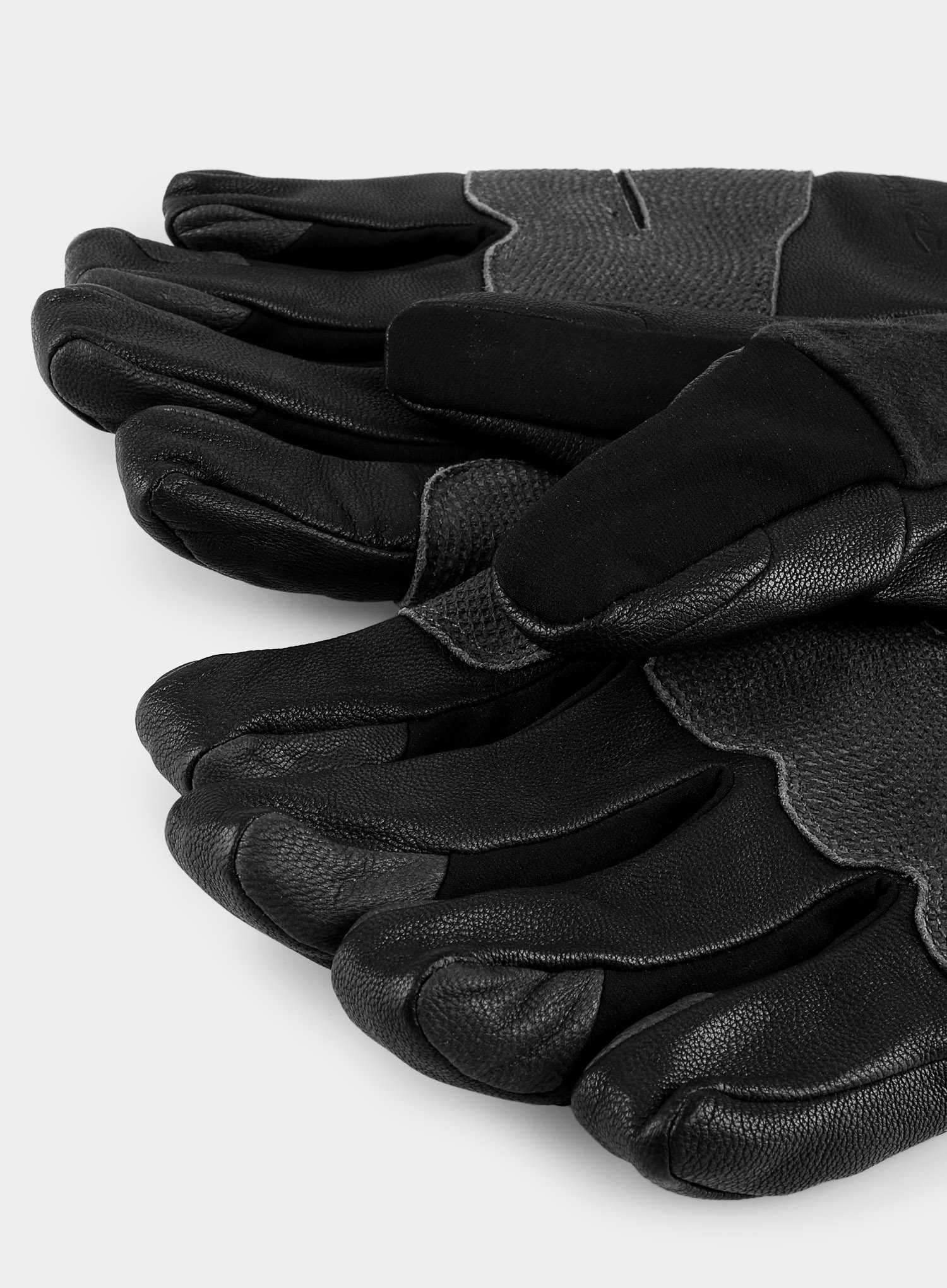 Rękawice softshellowe Rab Baltoro Glove Black - rozmiar XL